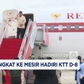 Video: Prabowo Berangkat ke Mesir Hadiri KTT D-8