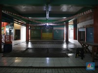 Pasar Legendaris di Jakbar Sepi Bak Kuburan, Suasana Horor & Mencekam