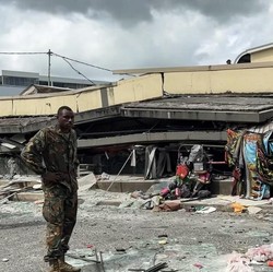 Potret Vanuatu Luluh Lantak Usai Dihantam Gempa M 7,3