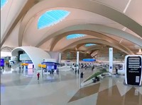 Potret Bandara Zayed di Abu Dhabi yang Dijuluki Terindah di Dunia