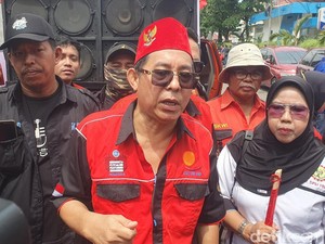 Aksi Tuntut Revisi Upah Sektoral Tak Ada Hasil, Buruh Diminta Tunggu Senin