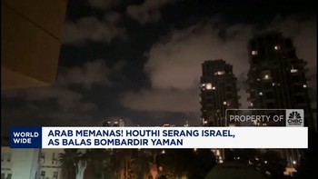 Video: Arab Memanas! Houthi Serang Israel, AS Balas Bombardir Yaman