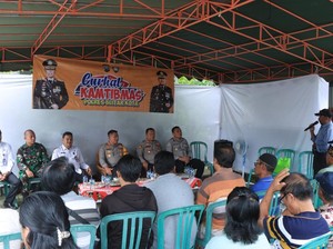 Aksi Kapolres Blitar Kota Blusukan Dengar Curhat Warga