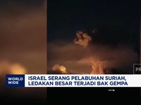 Video: Israel Serang Pelabuhan Suriah, Ledakan Besar Terjadi Bak Gempa