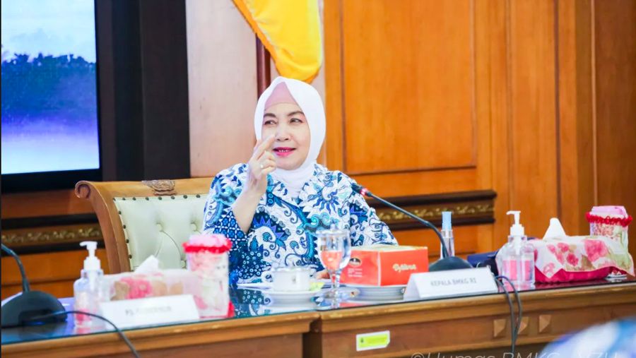 Kepala Badan Meteorologi, Klimatologi, dan Geofisika (BMKG) Dwikorita Karnawati. (Dok Humas BMKG)