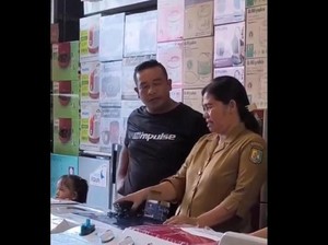 Detik-detik Polisi Ancam Tembak Karyawan Toko di Tebing Tinggi