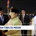 Video:Tiba di Kairo, Prabowo Siap Temui Presiden Mesir & Hadiri KTT D8