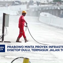 Video: Prabowo Minta Proyek Infra Baru Termasuk Jalan Tol Disetop