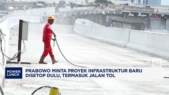 Video: Prabowo Minta Proyek Infra Baru Termasuk Jalan Tol Disetop
