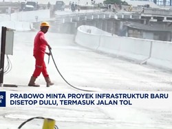 Video: Prabowo Minta Proyek Infra Baru Termasuk Jalan Tol Disetop