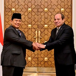 Gandeng Mesir, Prabowo Dorong Kerja Sama di Terusan Suez-Pencak Silat