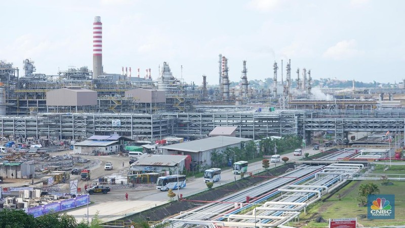 PT Pertamina (Persero) menyampaikan proyek Refinery Development Master Plan (RDMP) Balikpapan yang akan menjadi kilang paling modern di Indonesia ini ditargetkan selesai pada 2025 mendatang. (վ/Adiandono)