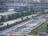 Fisik Kilang Terbesar RI Milik Pertamina di Balikpapan sudah 96,97%