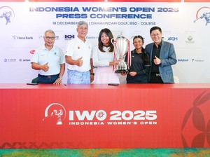 Turnamen Golf Indonesia Womens Open 2025 Mentas di Januari