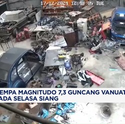 Video: Vanuatu Gempa, Gedung di Port Vila & Kantor Kedubes AS Hancur