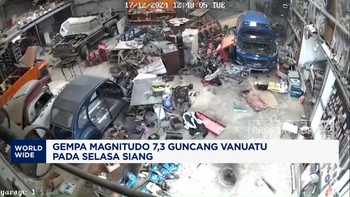 Video: Vanuatu Gempa, Gedung di Port Vila & Kantor Kedubes AS Hancur
