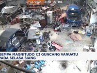 Video: Vanuatu Gempa, Gedung di Port Vila & Kantor Kedubes AS Hancur