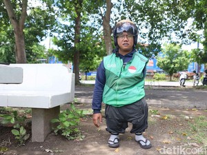Ojol Difabel di Pulau Dewata