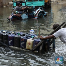 La Nina-Banjir Rob Ancam Musim Mudik Lebaran 2025, BMKG Ingatkan Ini