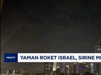 Video: Yaman Roket Israel, Sirine Menggaung