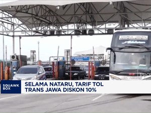 Video: Hore! Selama Nataru, Tarif Tol Trans Jawa Diskon 10%