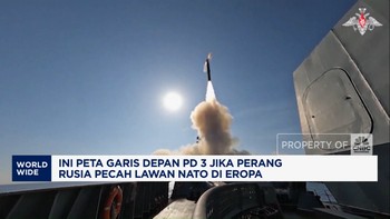 Video: Ini Peta Garis Depan PD 3 Jika Pecah Perang Rusia Vs NATO