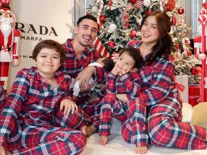 5 Potret Keluarga Selebritas Rayakan Natal 2024