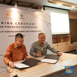 KB Bank Perkuat Kemitraan Melalui Pembiayaan Vendor Tripatra