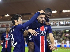 Monaco Vs PSG: Menang 4-2, Les Parisiens Masih Unbeaten di Ligue 1