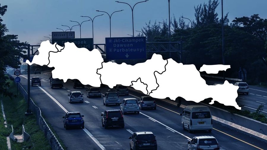 Peta Rest Area Jalan Tol Di Pulau Jawa, Sumatera & Kalimantan