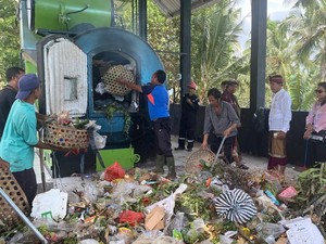 DLH Karangasem Uji Coba Incinerator, Diklaim Bisa Bakar 15 Ton Sampah Sehari