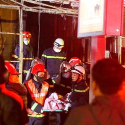 Potret Gedung Kafe Karaoke yang Terbakar Tewaskan 11 Orang Terpanggang