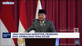 Video : Prabowo Janji Maafkan Koruptor Asal Kembalikan Curian