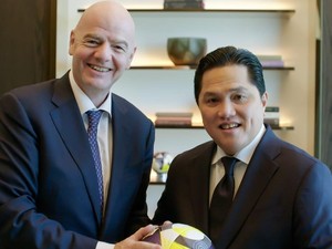 Sambutan Hangat FIFA untuk Erick Thohir