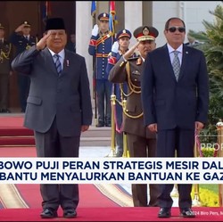 Video: Soal Bantuan Ke Gaza, Prabowo Puji Peran Strategis Mesir