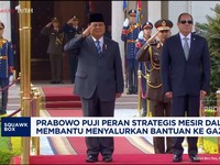 Video: Soal Bantuan Ke Gaza, Prabowo Puji Peran Strategis Mesir