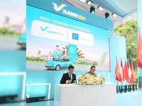 Taksi Listrik Vietnam Gandeng Mal-Perkantoran Agung Sedayu di Jakarta