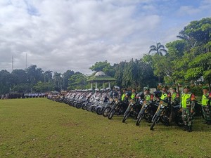 7.500 Aparat Gabungan Siaga Amankan Natal dan Tahun Baru di Kabupaten Bogor