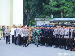 3.032 Personel Gabungan Amankan Nataru 2025 di Jambi