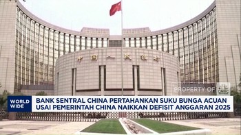 Video:Desifist Anggaran 2025 Naik, Bank Sentral China Tahan Suku Bunga