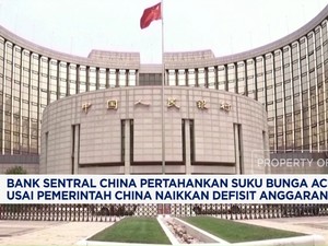 Video:Desifist Anggaran 2025 Naik, Bank Sentral China Tahan Suku Bunga