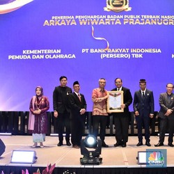 Top! BRI Dinobatkan Sebagai Badan Publik Terbaik Nasional