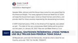 Video: AS Bakal Shutdown Pemerintah, Pekerja Tidak Digaji