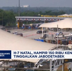 Video: H-7 Natal, Hampir 150 Ribu Kendaraan Tinggalkan Jabodetabek
