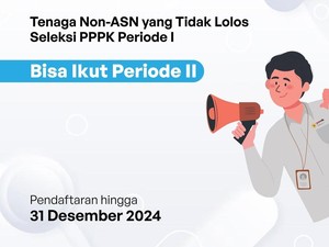 Tak Lolos PPPK Tahap 1 Bisa Daftar Tahap 2, Simak Syarat dan Tata Caranya!