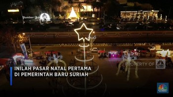 Video: Inilah Pasar Natal Pertama di Pemerintah Baru Suriah