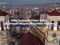 Video: Intip Semarak Pasar Natal di Tengah Negara Mayoritas Muslim