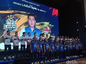 Jakarta LavAni Livin Transmedia Launching Tim Sambut Proliga 2025