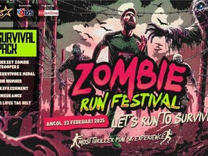 Tantang Dirimu Hingga Garis Finish di Jakarta Zombie Run Festival 2025