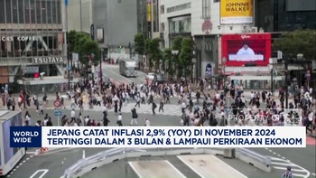 Video: Inflasi Jepang 2,9% di November 2024, Tertinggi Dalam 3 Bulan